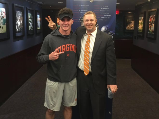 Florida quarterback Wyatt Rector went to UVa Sunday knowing he was ready to be a Wahoo.