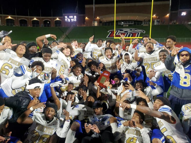 The Phoebus Phantoms had to wait 11 years between their seventh and eighth state titles in program history, but it was a satisfying 22-14 win over Liberty Christian at Liberty University to say the least
