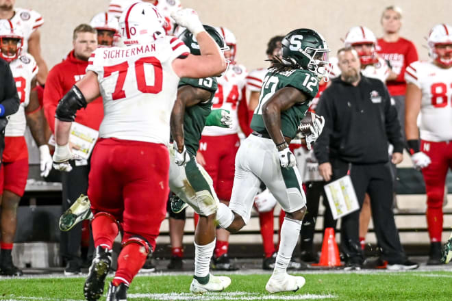 Michigan State ran a punt back in the fourth quarter to tie the game this past Saturday. 