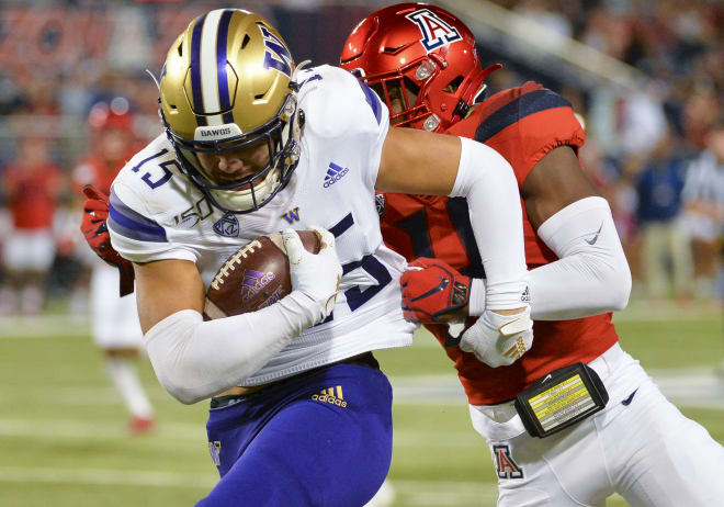 Puka Nacua was a big play threat at Washington