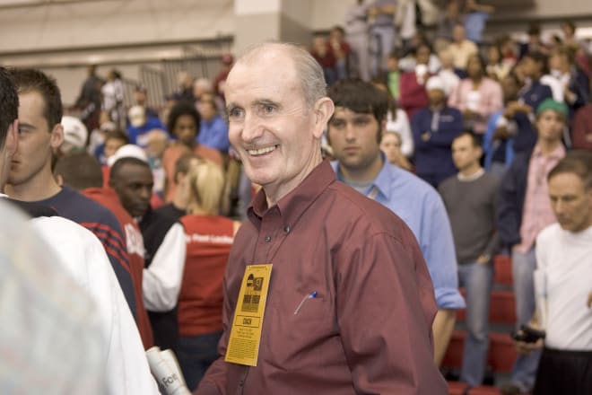John McDonnell led Arkansas to 40 national championships in cross country, indoor and outdoor track and field.