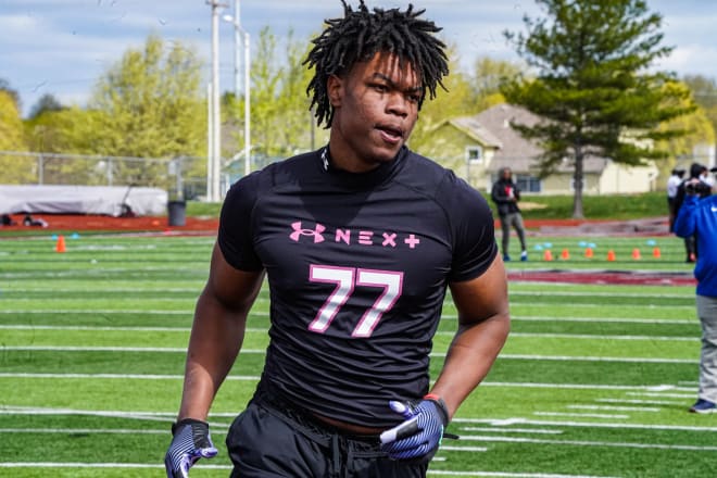 New five-star Williams Nwaneri visited Oklahoma last weekend. 