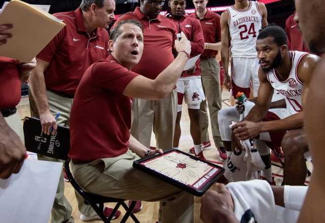 Eric Musselman is entering his second season as Arkansas' head coach.