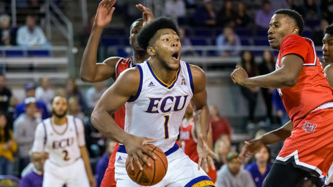 National Freshman of the Week Jayden Gardner and ECU take the floor Wednesday night against Temple.