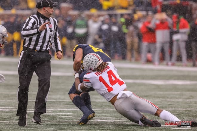 Fourth-year safety Ronnie Hickman said during Big Ten Media Days Wednesday that "player-led" teams often see success.