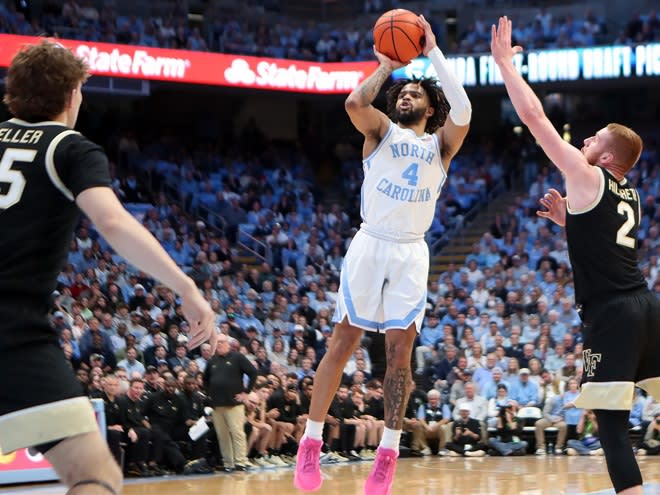UNC guard RJ Davis says the Tar Heels "are in a good spot" as they head into the Duke game.