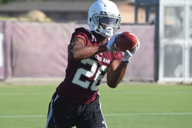 Kirk Merritt is one of a horde of receivers A&M will get to look at in the spring.