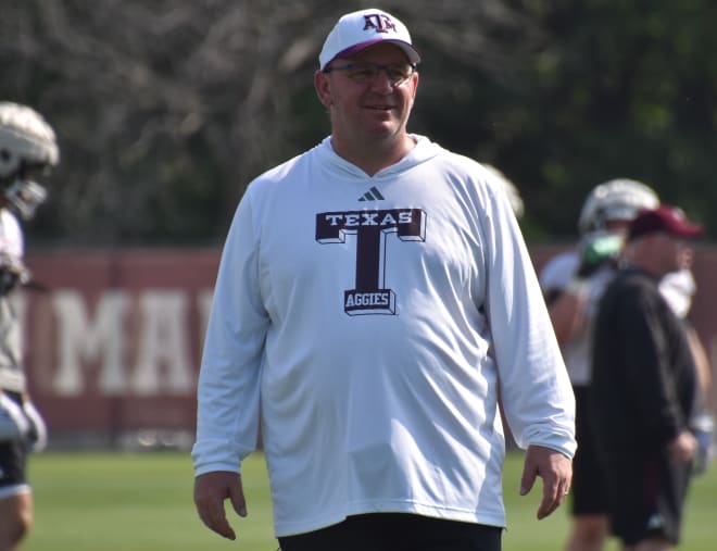 Off the field, Mike Elko is off to a great start at A&M. 
