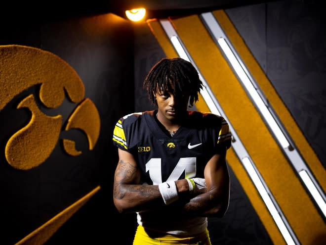 Three-star WR KJ Parker took his official visit to Iowa this weekend. 