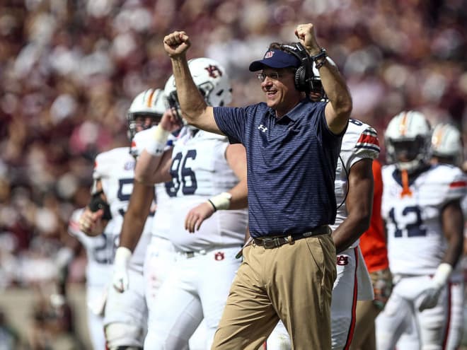 Auburn ranks 14th in the team rankings with plenty of room to add.