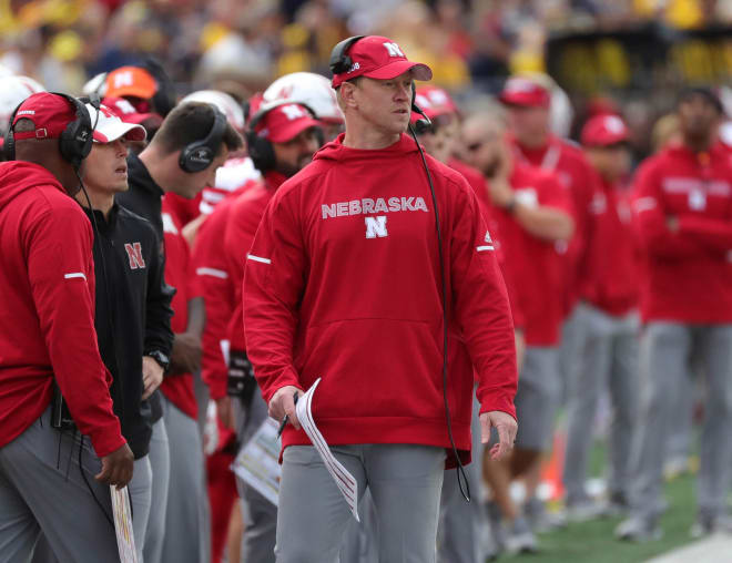 Nebraska coach Scott Frost saw his team powerless to do anything about the Wolverines.