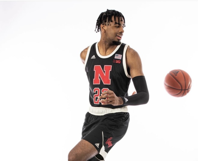 Nebraska freshman guard Keon Edwards will wear No. 23 this season.