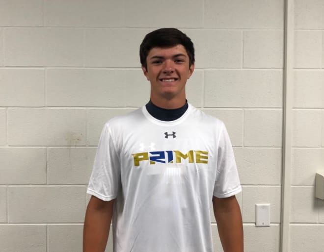 Behren Morton at Prime 21 camp