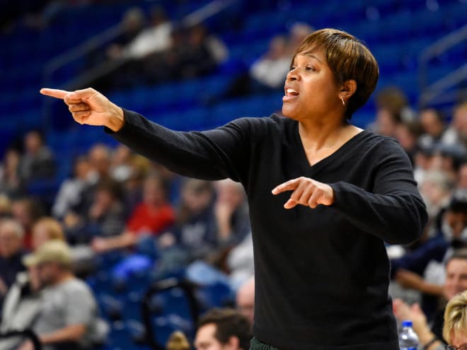 File photo of Coquese Washington from her time as Penn State women's basketball head coach in 2018.
