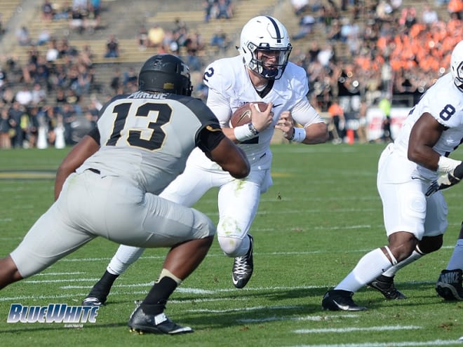 In his most extended game action, Stevens lead PSU on consecutive touchdown drives.