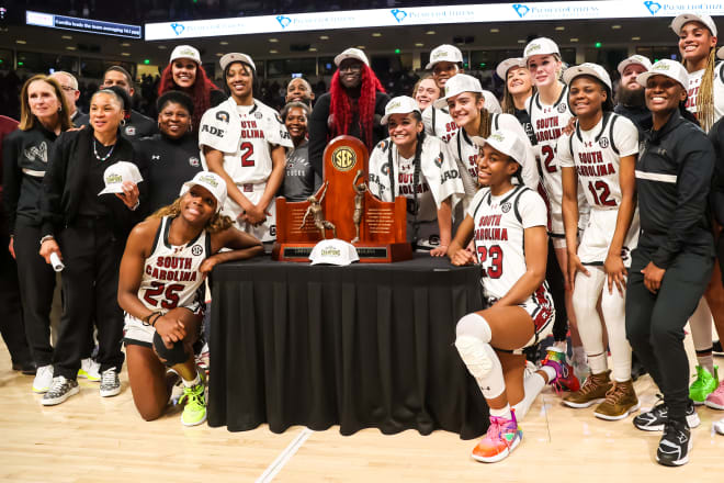 South Carolina Women's Basketball "Made It Clear" In Latest SEC Title Win