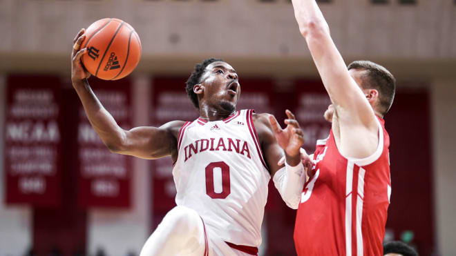Xavier Johnson became a star for Indiana late in the season (IU Athletics)