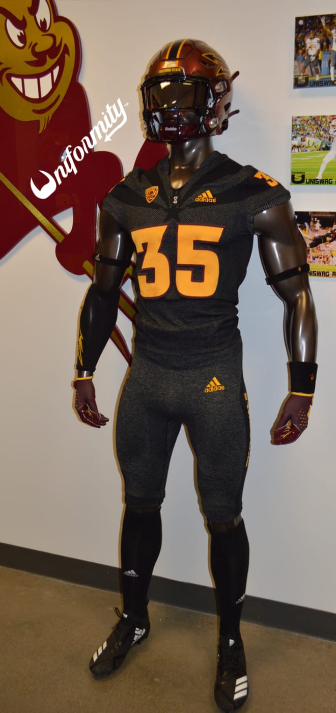 ASU football uniforms: Sun Devils wearing 'froze gold' for Washington