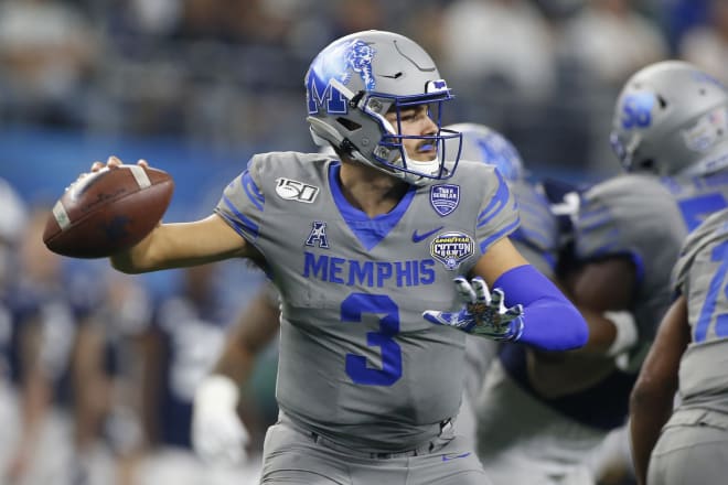 Memphis' Brady White will be one of the best quarterbacks Purdue plays in 2020.