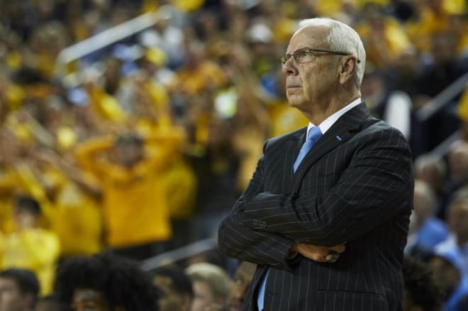 Roy Williams was highly critical of himself after Wednesday's loss at Michigan, but it's clear where blame really belongs.