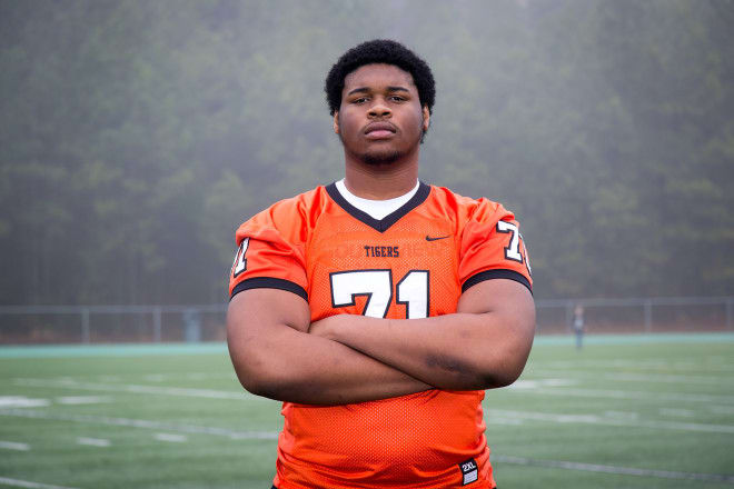 Hope Mills (N.C.) South View junior tackle Michael Edwards has six scholarship offers, including one from NC State.
