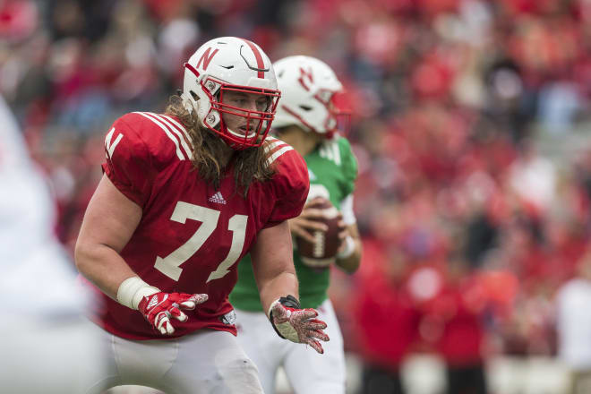 Matt Farniok became the second Husker offensive lineman to be taken in the 2021 NFL Draft on Saturday.