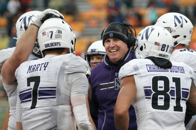 Northwestern football's Pat Fitzgerald