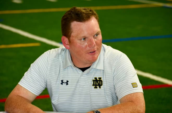 InsideNDSports - Q&A With Notre Dame Offensive Coordinator Chip Long