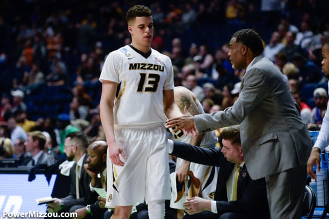 Michael Porter Jr. walks off the floor in the final minutes of Missouri's loss to Florida State. 