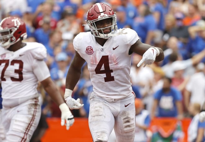 Alabama Crimson Tide running back Brian Robinson Jr. Photo | USA TODAY