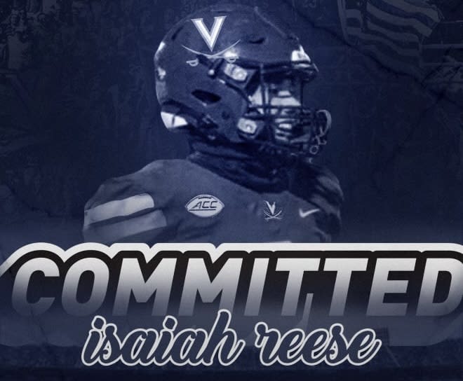 Exeter (NH) standout ATH Isaiah Reese committed to the Hoos last weekend.