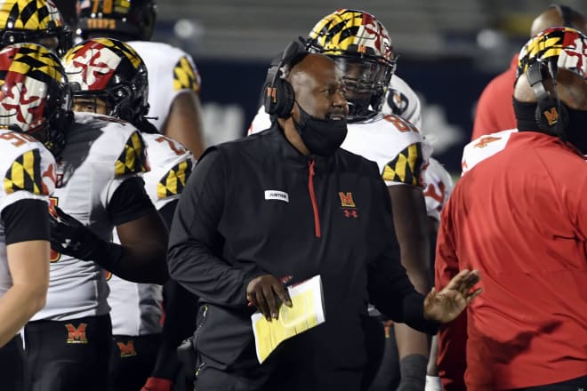 Maryland Terrapins head coach Mike Locksley and his team won two-straight games after dropping the opener, but suffered a setback against Indiana last week.