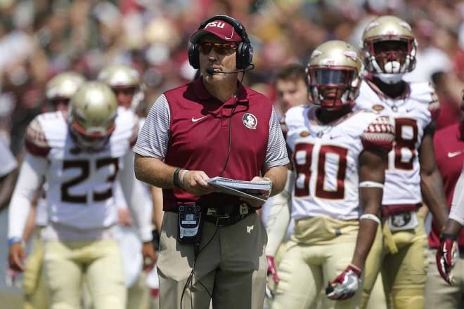 FSU coach Jimbo Fisher is in the second year of an eight-year contract.