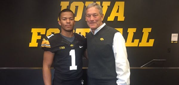 Running back Ivory Kelly-Martin committed to Coach Ferentz and the Hawkeyes today.