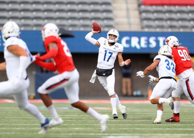 QB Nick Starkel is hoping to drive up his NFL draft stock with a big final season this year.