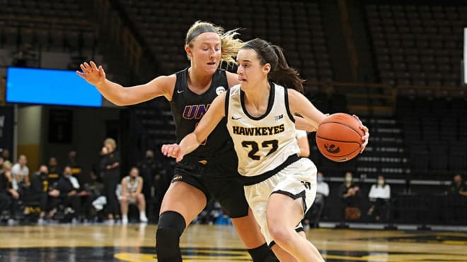 Caitlin Clark and the Hawkeyes have a challenging schedule this season.