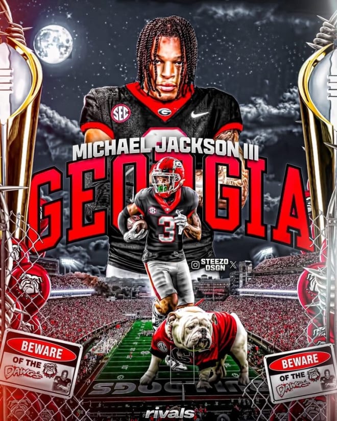 Southern Cal wide receiver Michael Jackson III commits to UGA