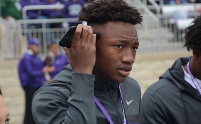 Defensive back Zay Flowers makes his official visit to K-State.