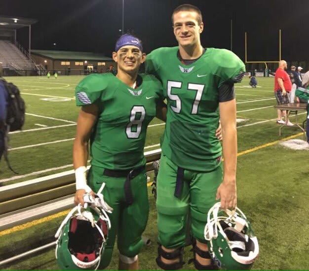 Woodinville, Wash. lineman Cade Beresford's (right) reached out to ASU and it paid off