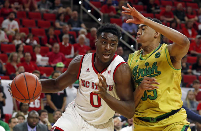 Notre Dame won its fourth-straight game, beating NC State on Saturday in Raleigh, N.C.