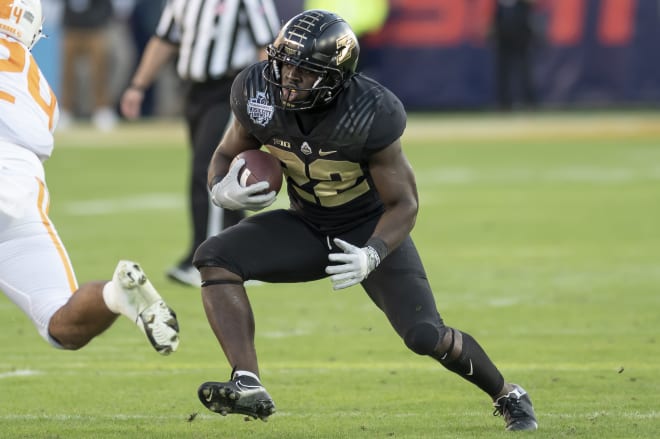 King Doerue led Purdue with 530 yards rushing. He also paced the team in 2019 with 451.