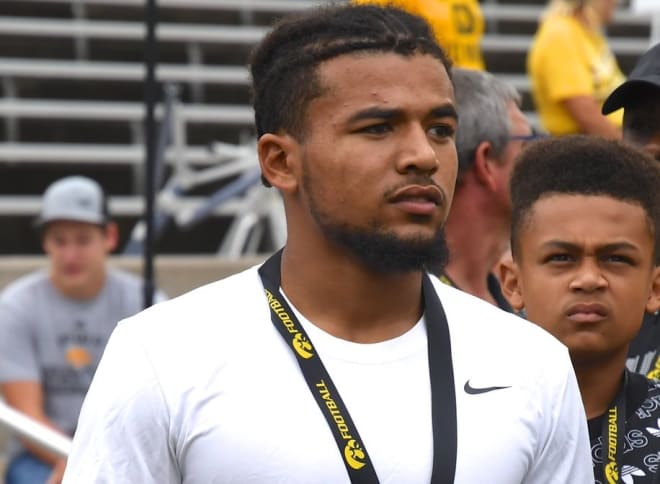 In-state safety Kyler Fisher is walking on at Iowa.
