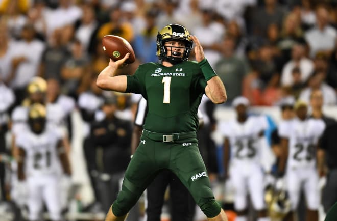 K.J. Carta-Samuels struggled in his lone season as Colorado State's starting quarterback.