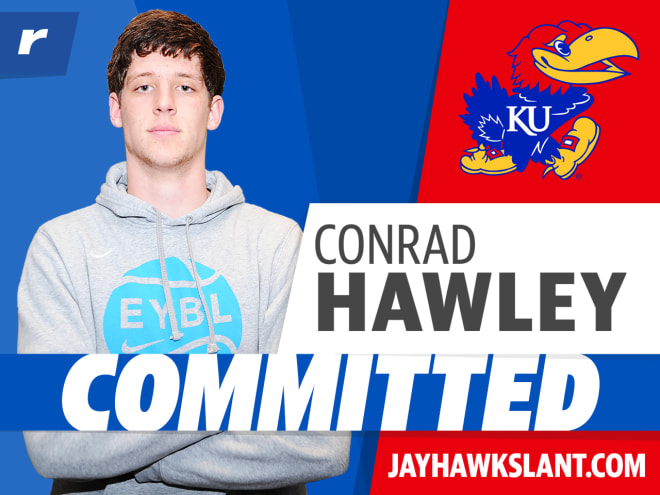 Conrad Hawley committed to Kansas on Tuesday