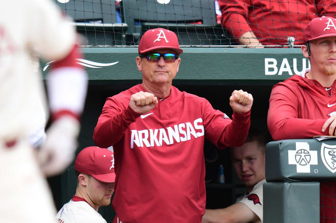 Dave Van Horn is entering his 20th season as Arkansas' head coach.