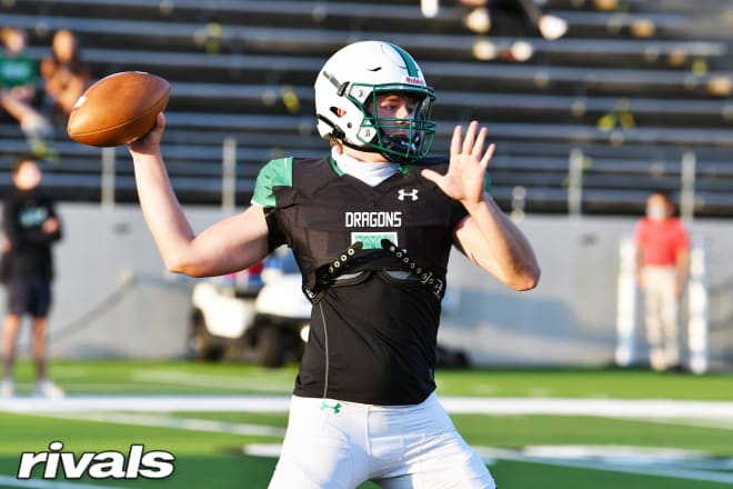 Ohio State commit Quinn Ewers holds the No. 1 overall spot in the 2022 Rivals Rankings.