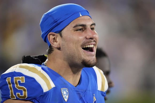 UCLA edge rusher Laiatu Latu became the program’s 38th first-round NFL draft pick Thursday evening in Detroit.