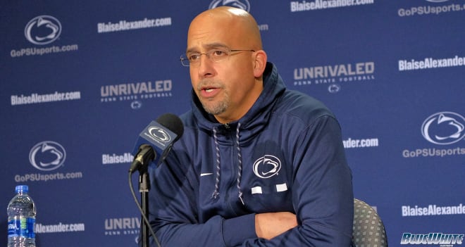 James Franklin met with the media for roughly 40 minutes after he and his staff signed 27 prospects to the Class of 2020.