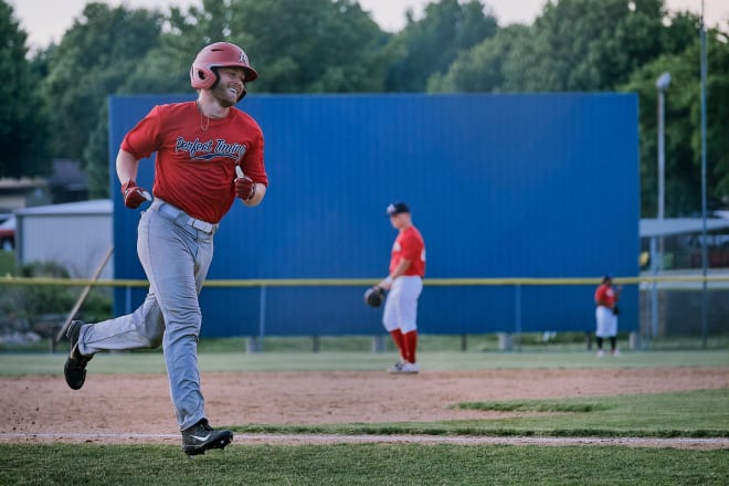 Cullen Smith delivered the game-winning RBI in Monday's scrimmage.