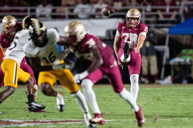 Alex Mastromanno values net punting (44.2 yards) and FSU is the best in the ACC.